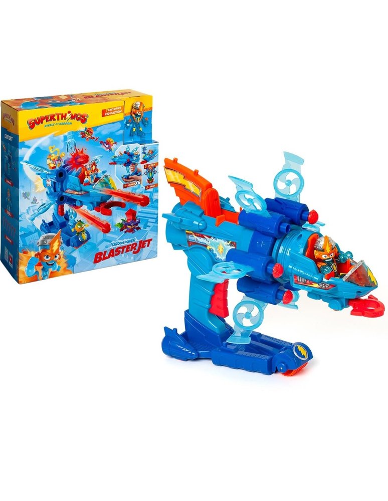 Superthings Kazoom Power Warriors Blaster Jet
