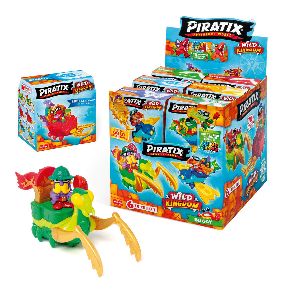 BUGGIES PIRATIX WILD KINGDOM SURTIDO | PIRATIX | 1 UNIDAD | 8431618043936 Imagen principal del producto