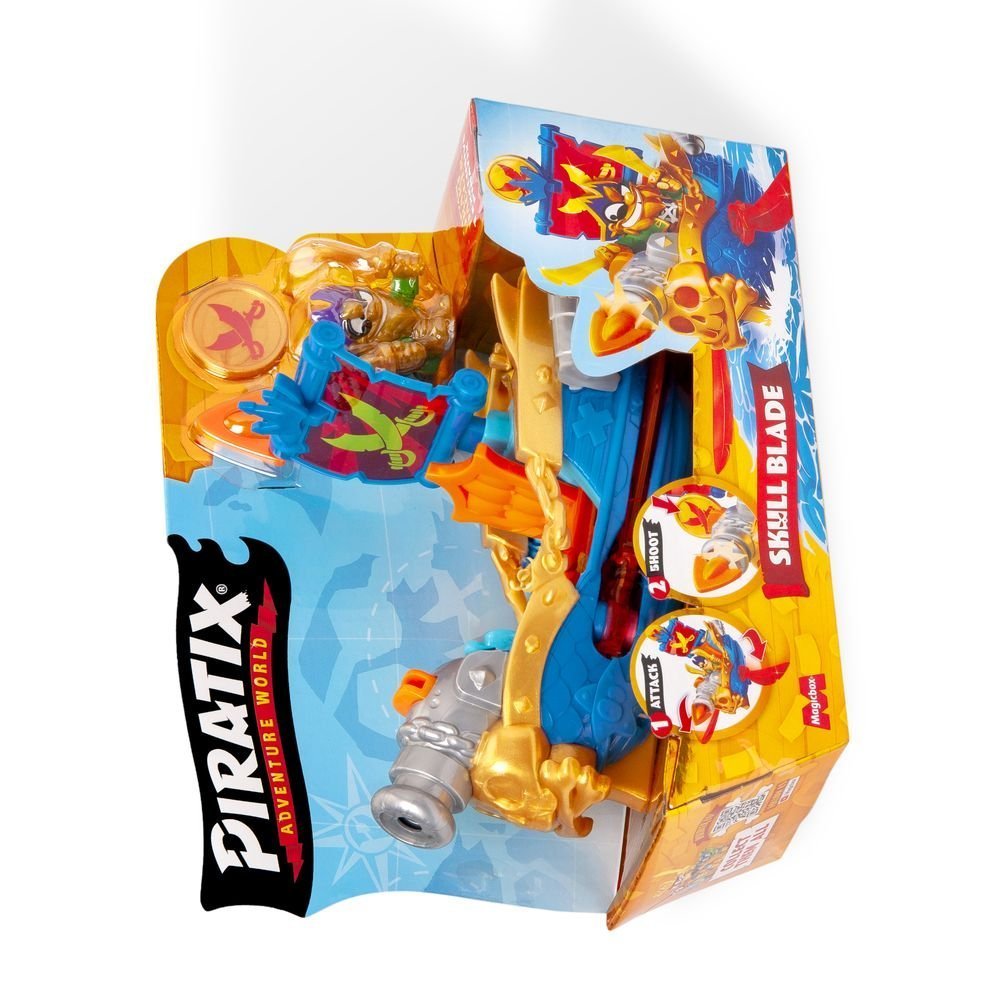 Pirate Ship Piratix Skull Blade Pack de 1 juguete de plástico Imagen principal del producto
