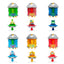 Kazoom Spinners Superthings Surtido 6 Unidades