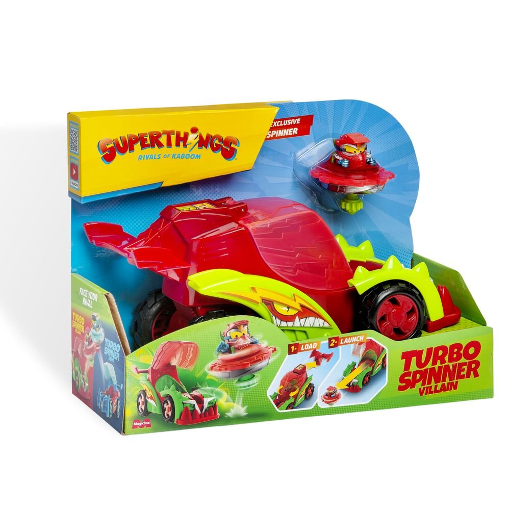 Turbo Spinner Villain Superthings Kazoom Power Marca Superthings