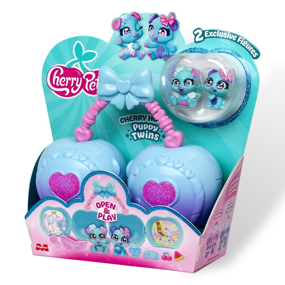 Cherry House Puppy Twins Cherry Pets Pack de Juguetes para Niños Imagen principal del producto