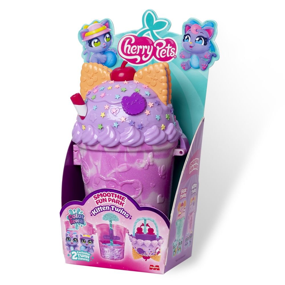 Smoothie Fun Parks Kitten Twins Cherry Pets