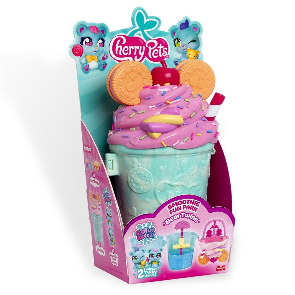 Smoothie Fun Parks Bear Twins Cherry Pets Pack de juguetes