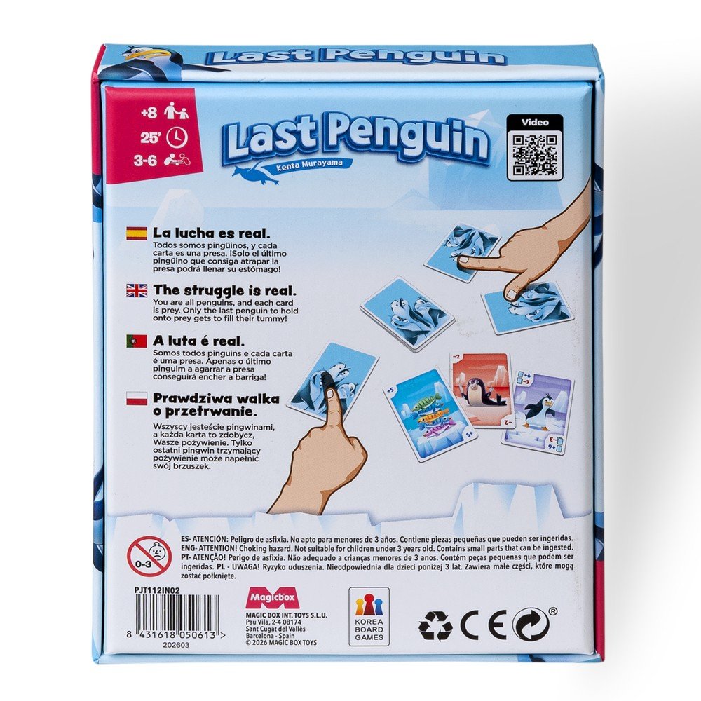 Juego de mesa Last Penguin de Magic Box