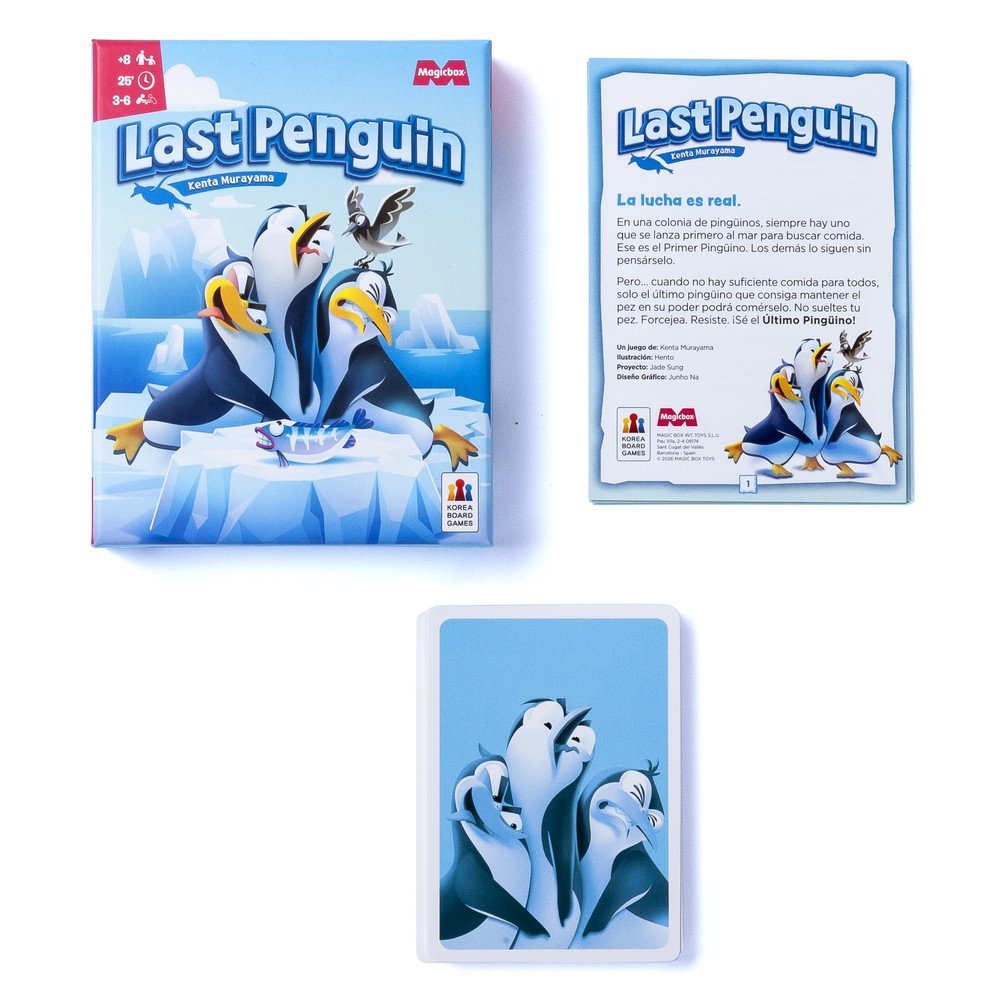 Juego de mesa Last Penguin de Magic Box