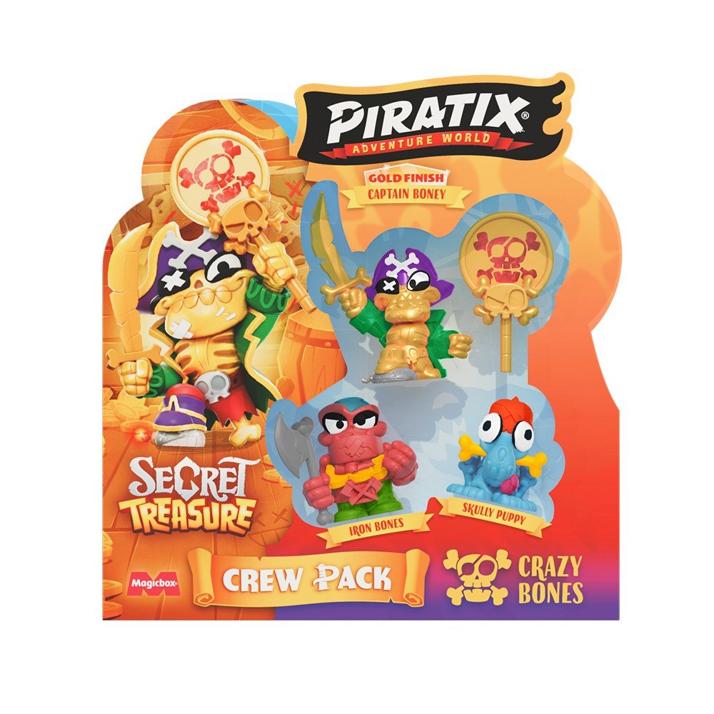 Crew Pack Piratix Secret Treasure Surtido T-Racers