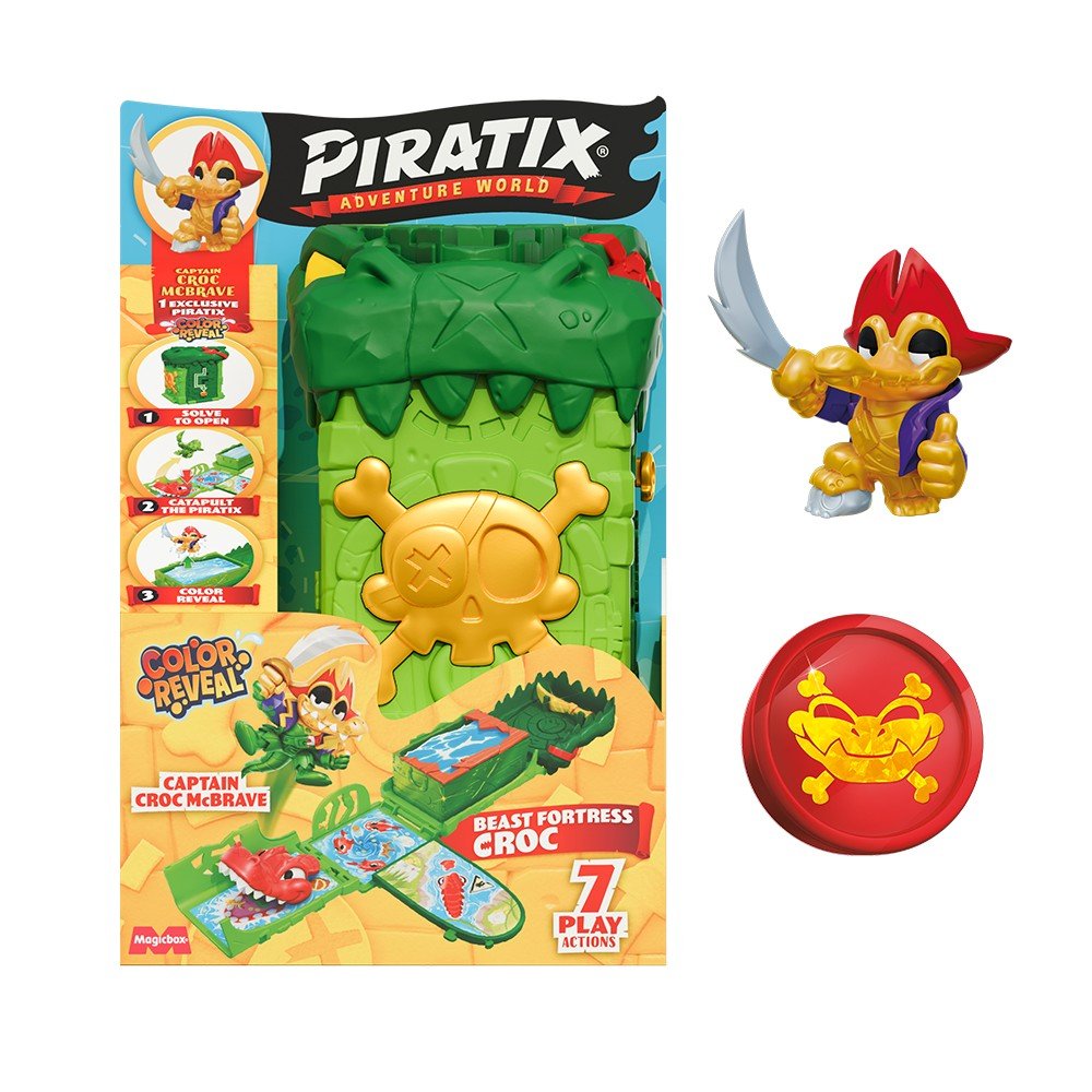 Beast Fortress Croc Piratix - T-Racers