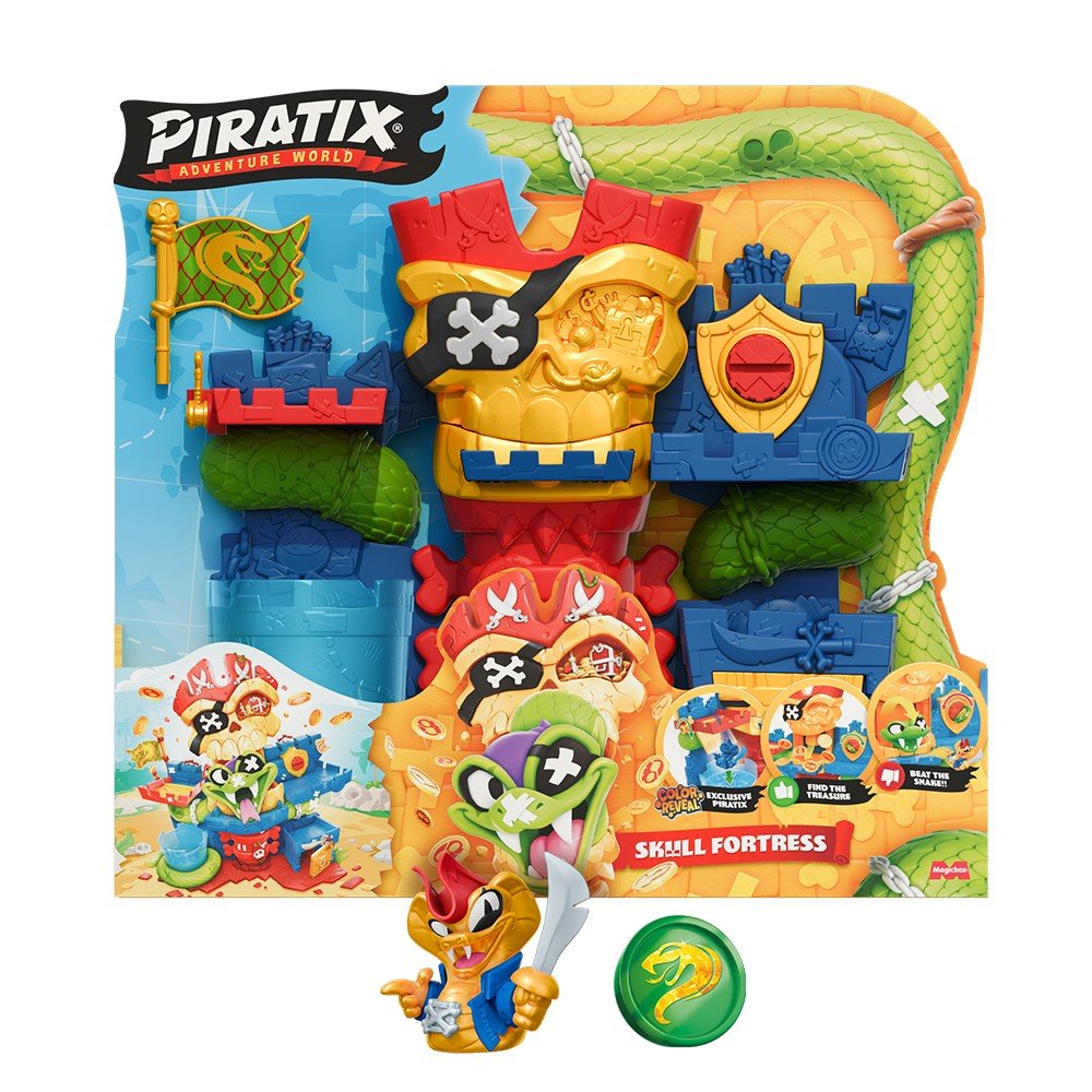 Skull Fortress Piratix - T-Racers juego de mesa