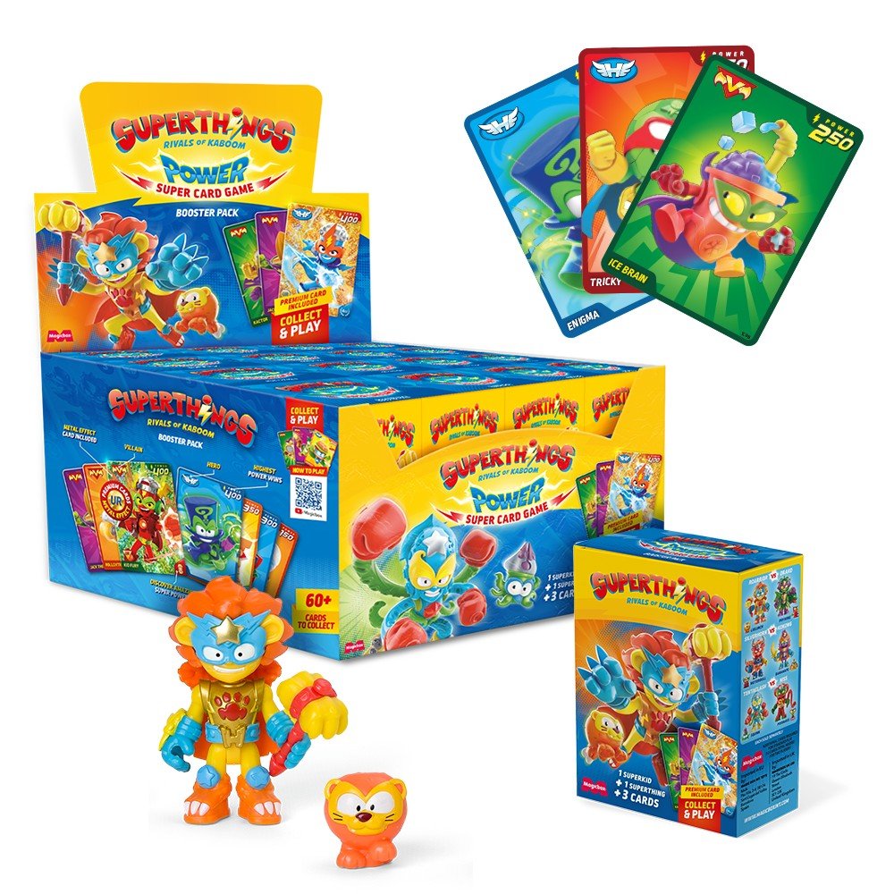 Set Superkid & Card Pack Superthings Power