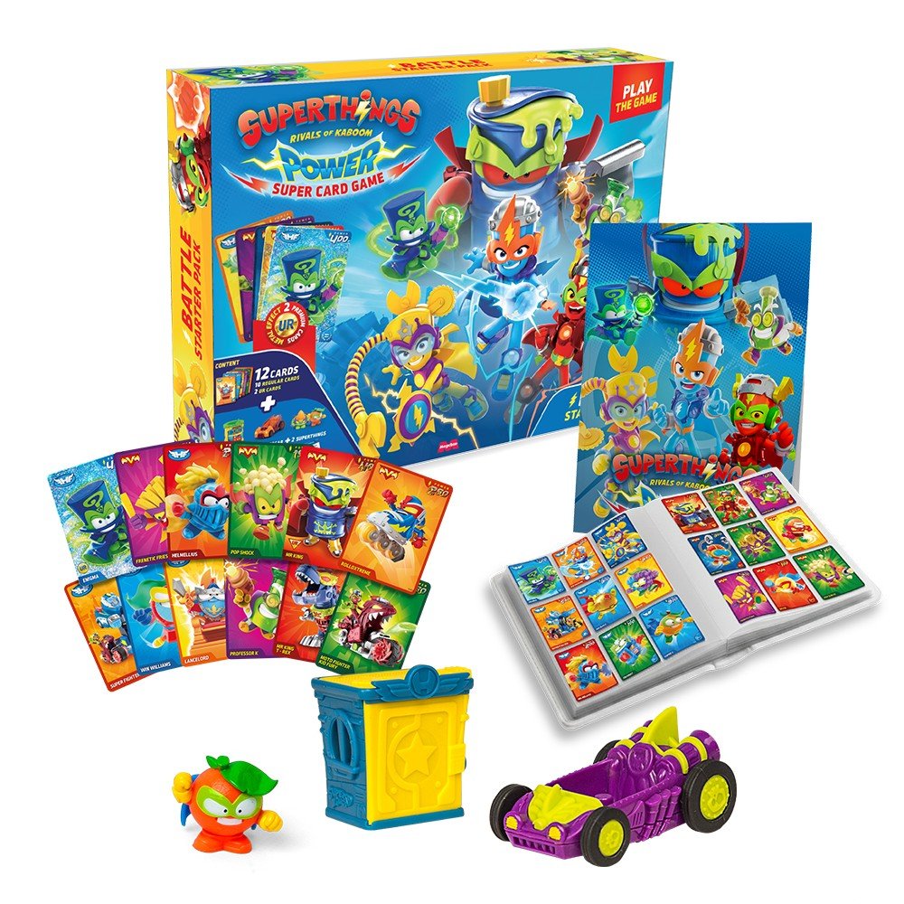Set Iniciación Battle Starter Pack Superthings Power