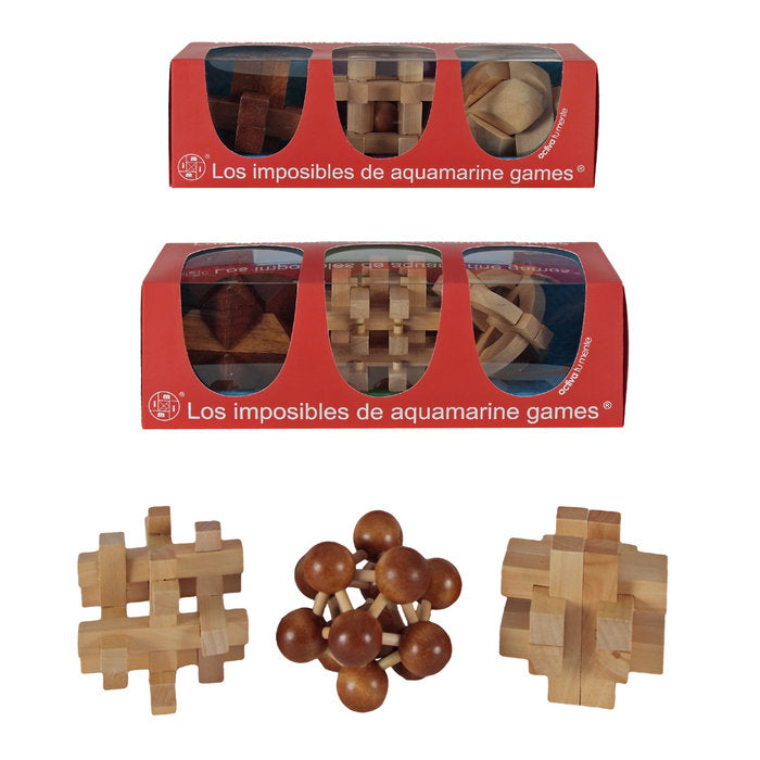 JUEGO PACK 3 IMPOSIBLES SURTIDO | AQUAMARINE GAMES | 1 UNIDAD | 8432026200331 Imagen principal del producto