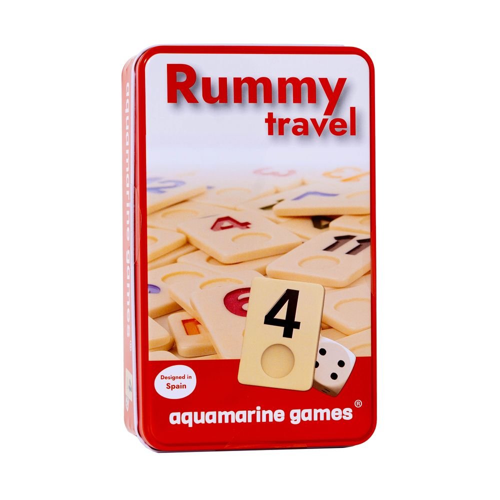 JUEGO TRAVEL RUMMY | AQUAMARINE GAMES | 1 UNIDAD | 8432026200614