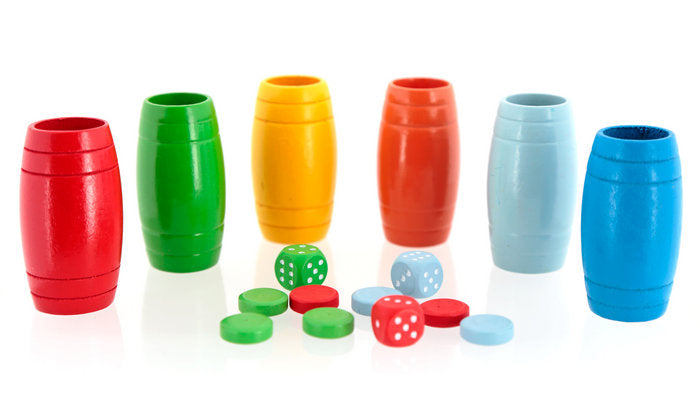 Accesorios Oca Parchis en Madera 6 Jugadores AQUAMARINE Imagen principal del producto