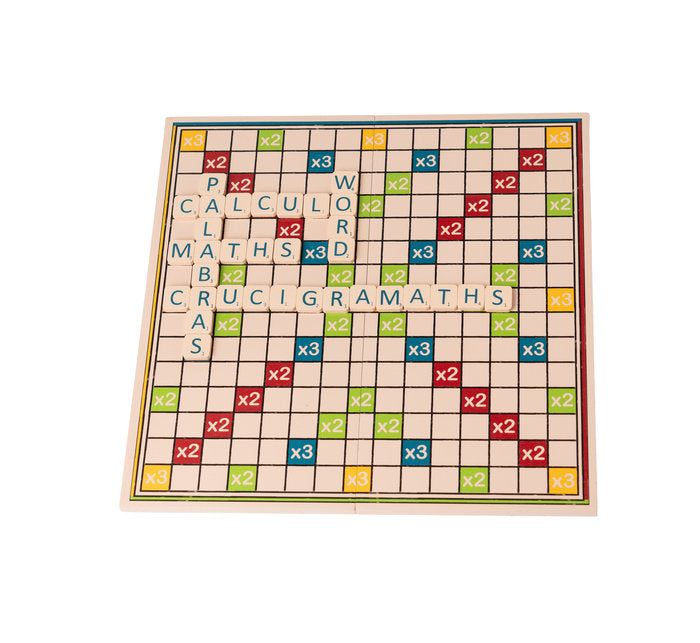 Crucigramaths Aquamarine Juego Educativo de Palabras y Letras