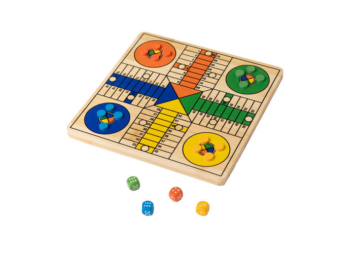 Juego de Mesa Parchis y Oca Bamboo FSC 100% Aquamarine Games Imagen principal del producto