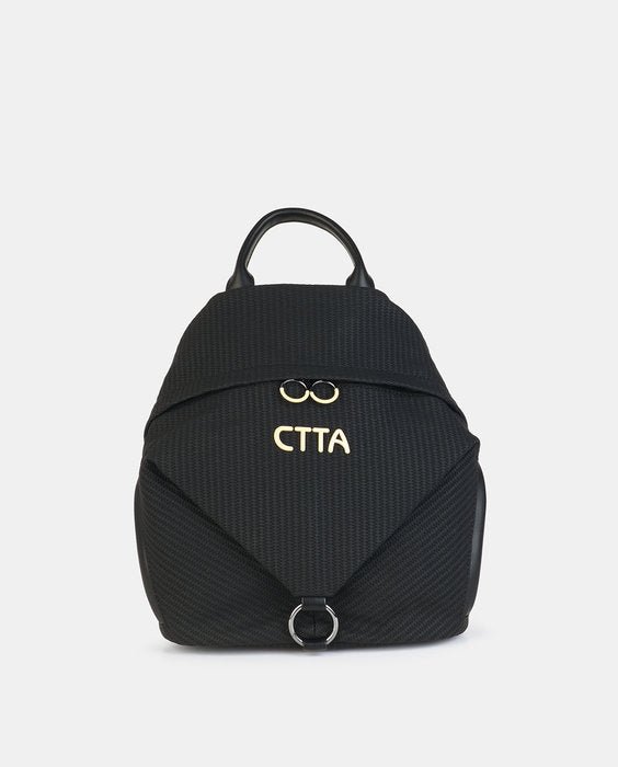 MOCHILA CON ASA FOX NEGRO 25 X 30 CM | CAMINATTA Imagen principal del producto