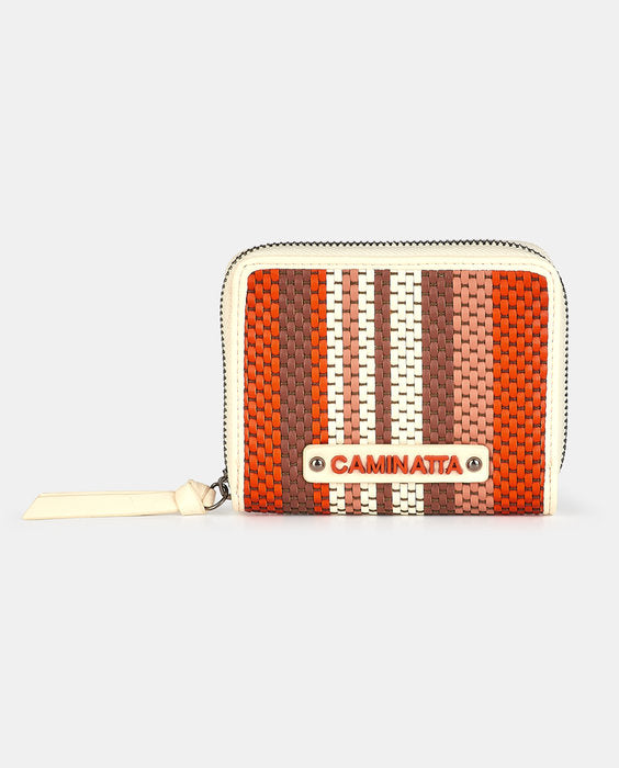 Cartera billetera cuadrada Cumbia Cuero CAMINATTA