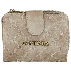 BILLETERO BROCHE Y CREMALLERA QUEVEDO TAUPE | CAMINATTA | 1 UNIDAD | 8432077123894