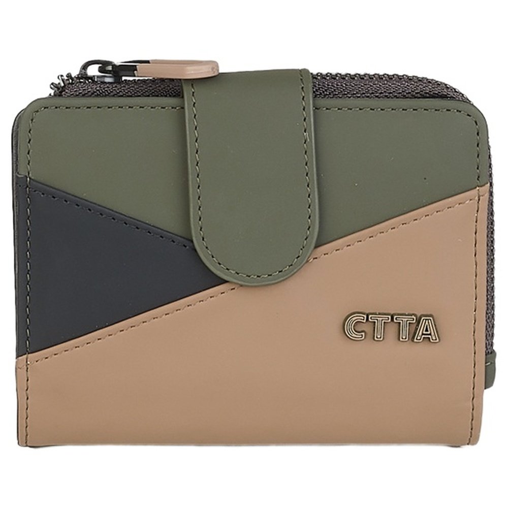 BILLETERO BROCHE Y CREMALLERA UNAMUNO KAKI | CAMINATTA | 1 UNIDAD | 8432077125119