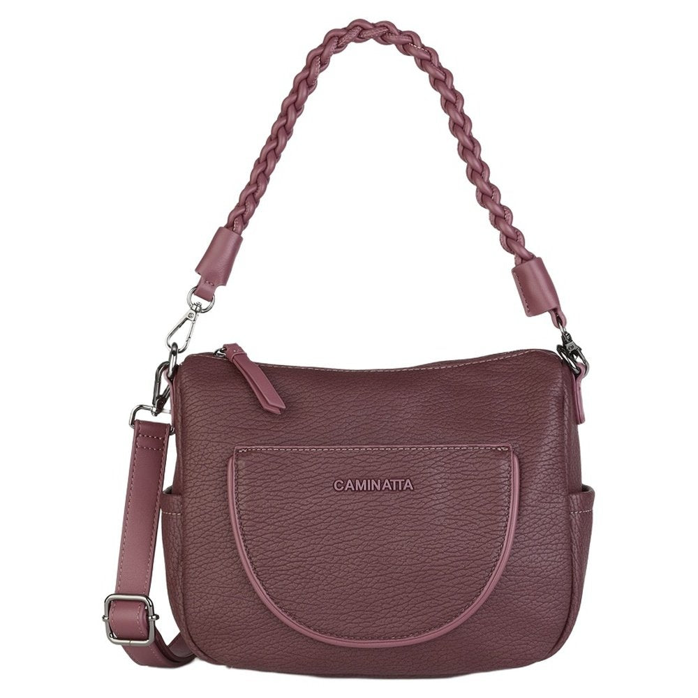 BOLSO BANDOLERA MISTRAL BERENJENA 22X23X8 | CAMINATTA | 1 UNIDAD | 8432077125478 Imagen principal del producto