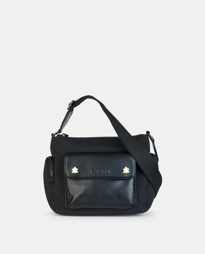 Bolso Bandolera Pequeño Limone Negro CAMINATTA