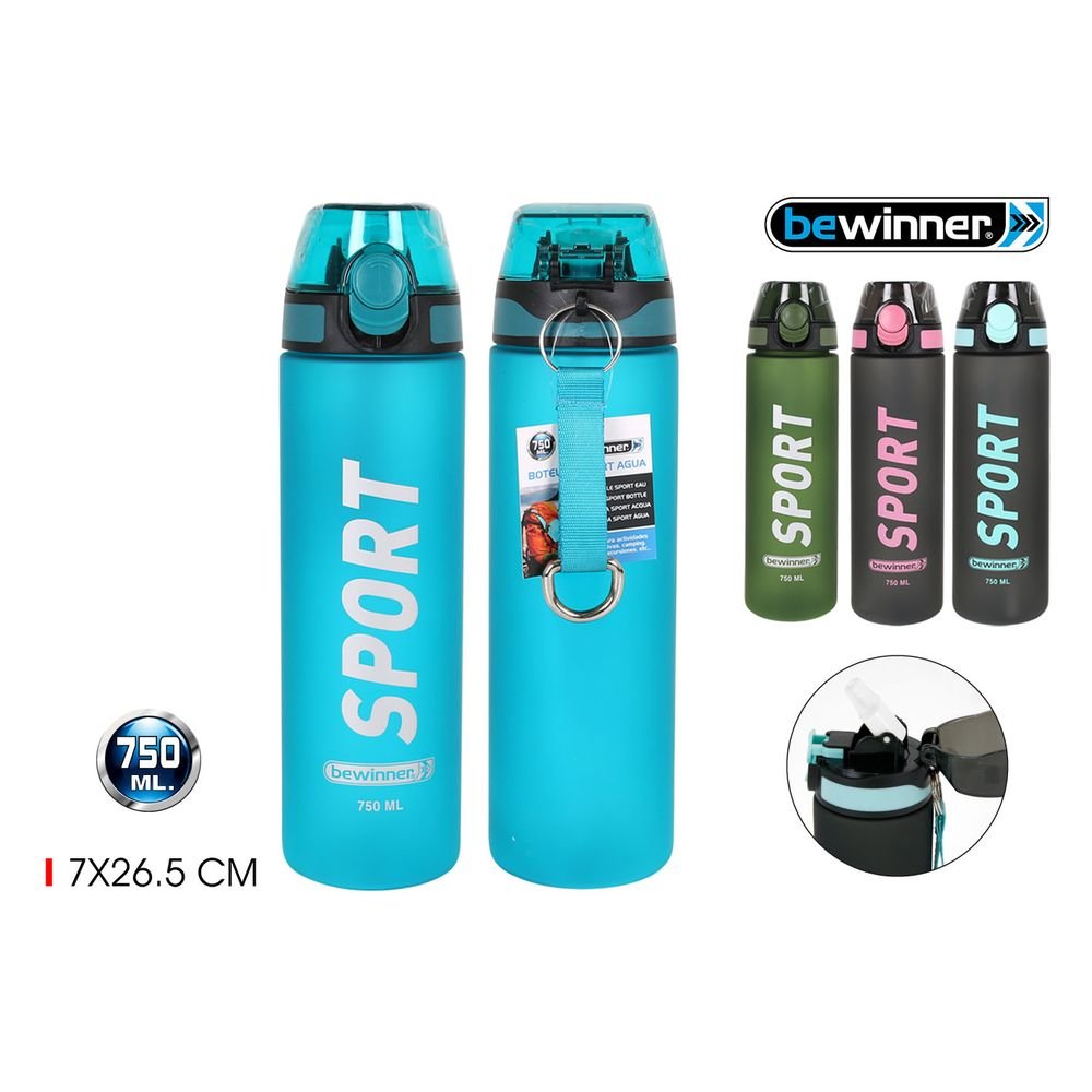 Botella Sport 750ml Bewinner surtido