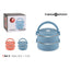 Fiambrera Doble Plast-acero 0,6L Surtido INDE SOLER