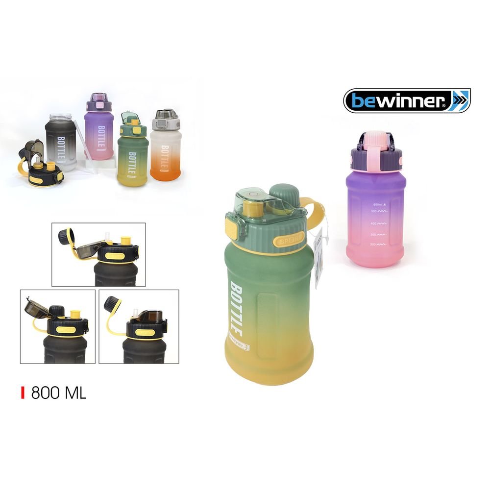 Botella Sport Bottle Multicolor 800 ml Bewinner Imagen principal del producto