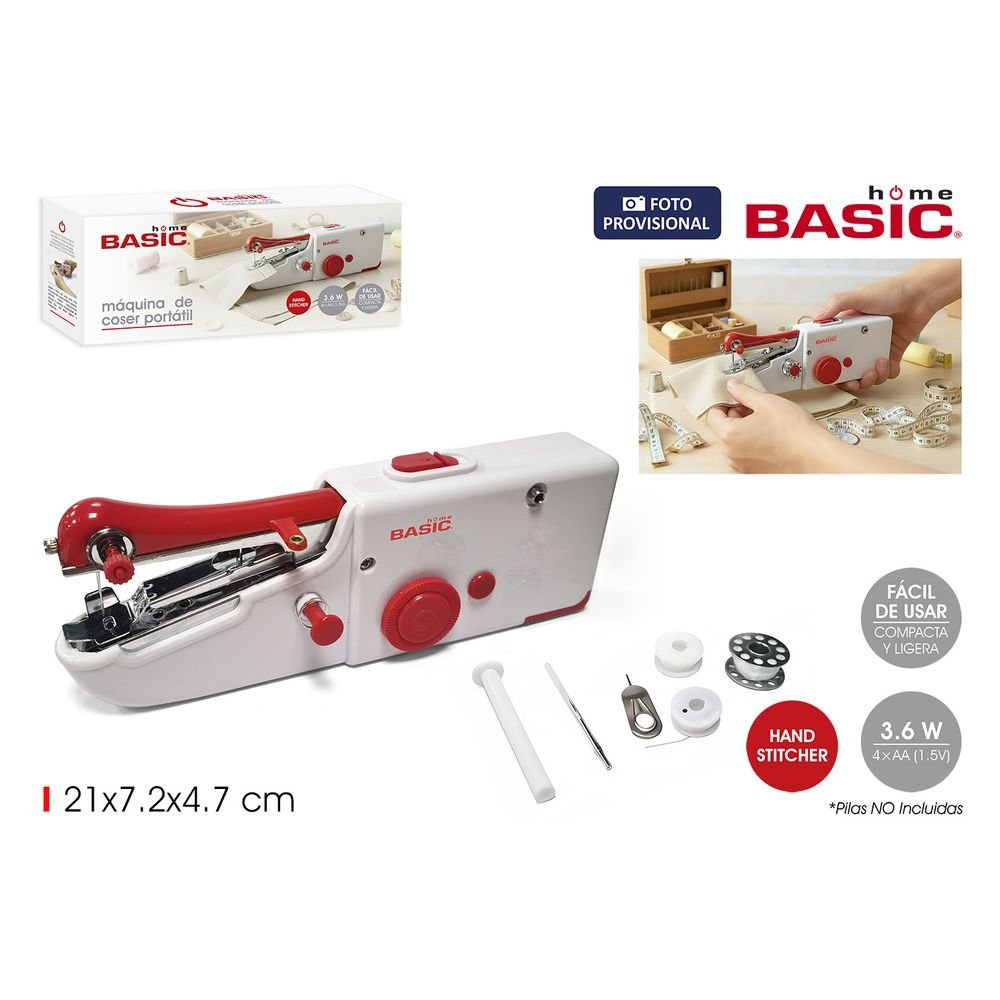 Máquina de coser portátil Basic Home Inde Soler