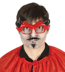 GAFAS DEMONIO CON BIGOTE | LA CASA DE LOS DISFRACES | 1 UNIDAD | 8434077199688