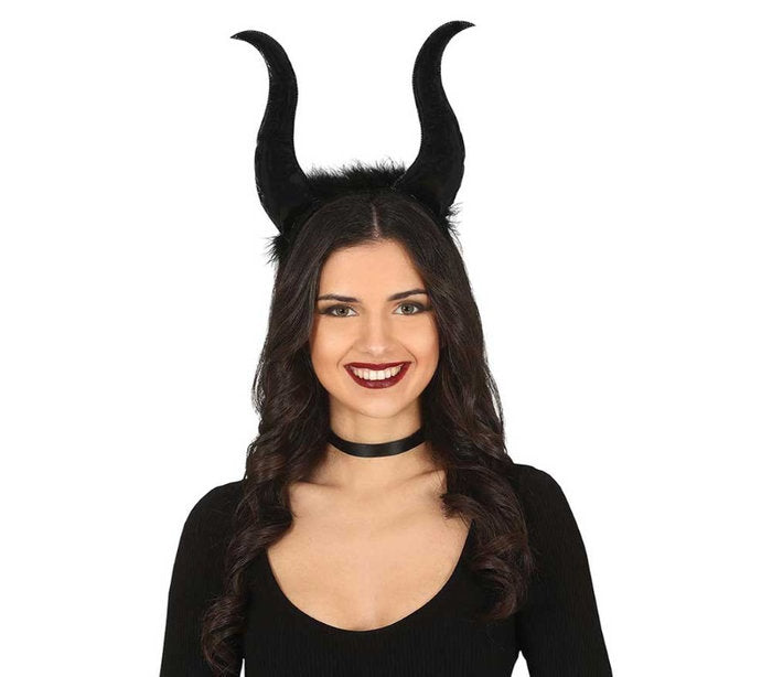 Diadema Demonio Negra, pack de 12 unidades