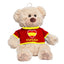 Peluche Oso Camisa Roja 20 cm Aurora