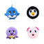 Expositor 12 Pelotas Boingos Animales Marinos Aurora