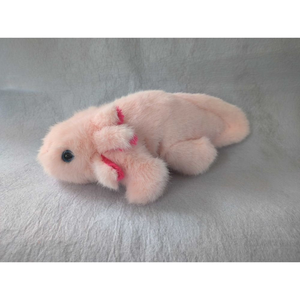 Peluche Nature Silky Soft Axolote Rosa Aurora