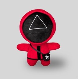 PELUCHE JUEGO DEL CALAMAR FELPA 13 CM VIGILANTE TRIANGULO | EMPRENDIMIENTOS URBANOS SL | 1 UNIDAD | 8434600175462 Imagen principal del producto