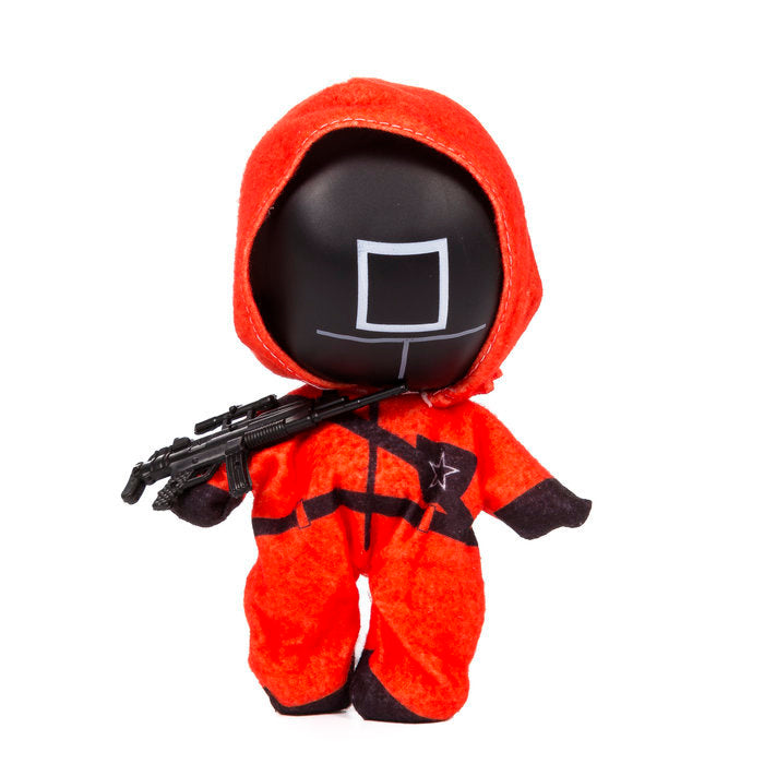 PELUCHE JUEGO DEL CALAMAR VIGILANTE CUADRADO CAJA EXPOSITOR | EMPRENDIMIENTOS URBANOS SL | 1 UNIDAD | 8434600175745 Imagen principal del producto
