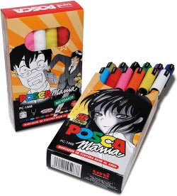 Rotuladores Posca PC-1MR 0,7 mm marca Uni-Ball colores surtidos