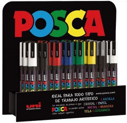 Marcador Uni-Posca Pc3m Punta Fina Colores Surtidos Marca Posca