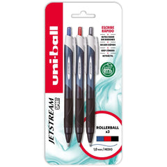 BLISTER 3 BOLIGRAFO UNIBALL JETSTREAMS SPORT SXN-150E NG/AZ/ | 1 UNIDADES | (UNI-BALL)