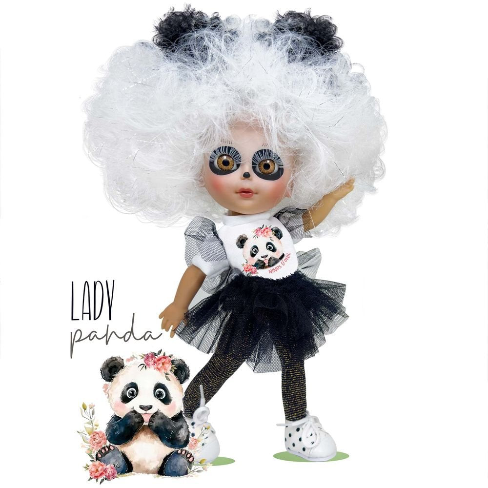 Muñeca Dainty Lady Panda Imagen principal del producto