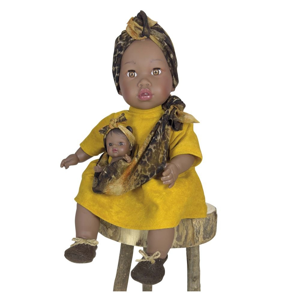 Muñeca Alika con Bebé Ocher Nines D'Onil