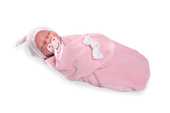 MUÑECA MI PEQUEÑO REBORN LLUNA CON SACO DE GUSANITO | ANTONIO JUAN SL | 1 UNIDAD | 8435083682119
