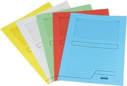 Subcarpetas blancas Karman pack 25 para organización