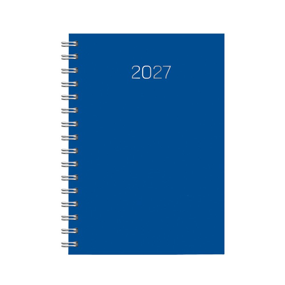 Agenda Anual 2027 D08 DP Wireo 58 Premium Azul