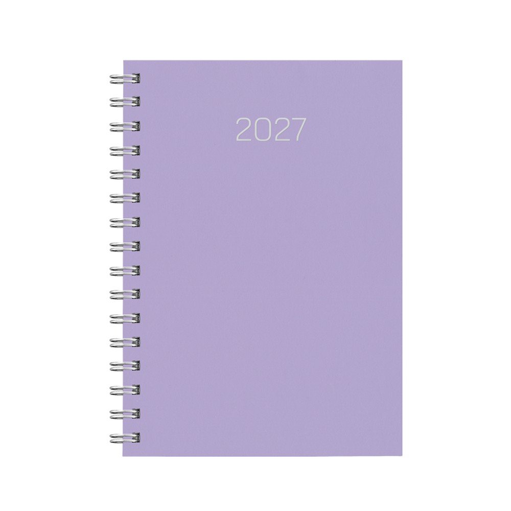Agenda Anual 2027 D08 DP Wireo 58 Premium Lila