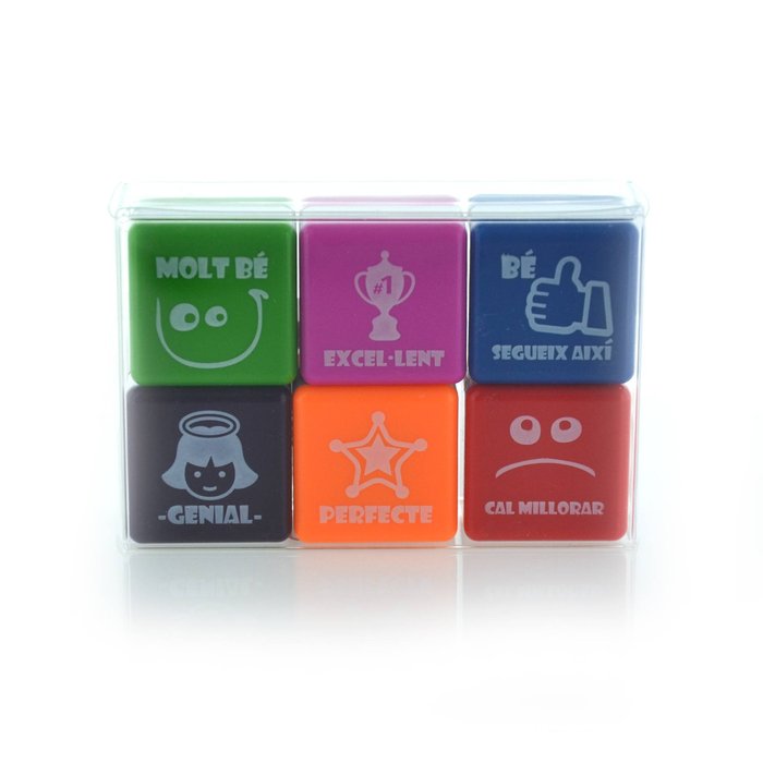 SELLO ESPECIAL PROFESORES CATALAN/VALENCIANO 6U SURTIDAS | 1 UNIDADES | (FRAGA)