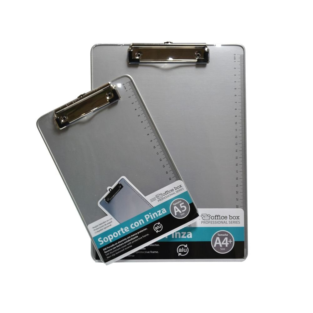 CARPETA CON PINZA A4 ALUMINIO BASIC | 1 UNIDADES | (FRAGA) Imagen principal del producto