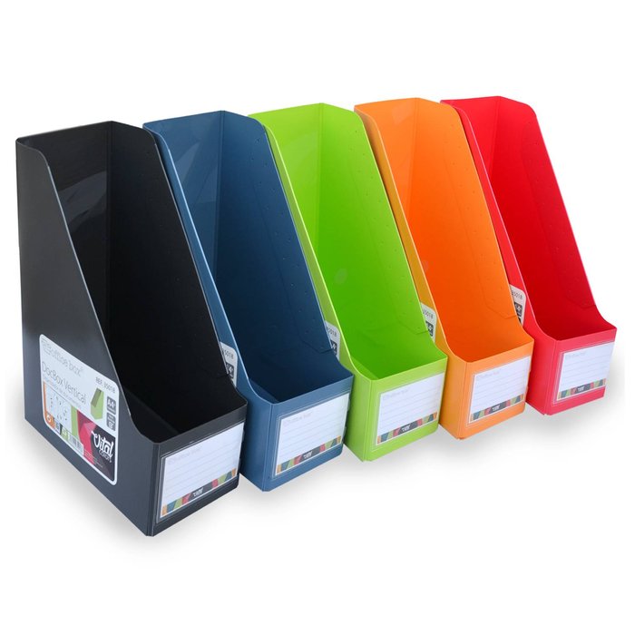 ARCHIVADOR VERTICAL A4+ VITAL COLORS COLORES SURTIDOS | 1 UNIDADES | (FRAGA)