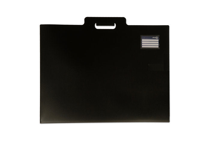 Bolsa Portalaminas de Dibujo A3 Negra Fraga